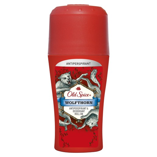 Old Spice Roll On Wolfthorn Αντιιδρωτικό Αποσμητικό για Άντρες 50ml Old Spice Roll On Wolfthorn Αντιιδρωτικό Αποσμητικό για Άντρες 50ml