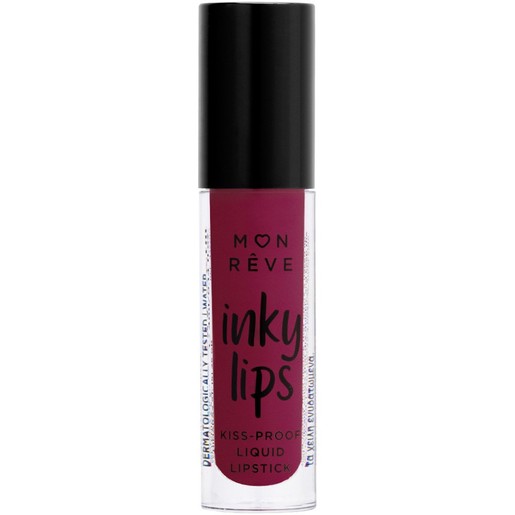 Mon Reve Inky Lips Kiss - ProofLiquid Matte Lipstick 4ml - 22 Mon Reve Inky Lips Kiss - ProofLiquid Matte Lipstick 4ml - 22