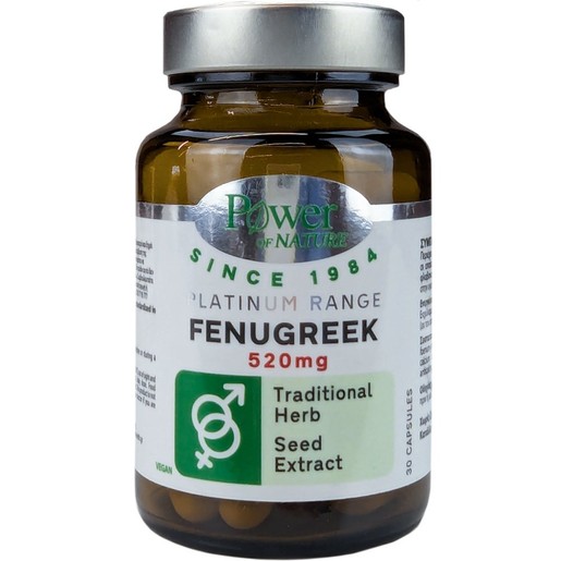 Power Health Platinum Range Fenugreek 520mg 30caps