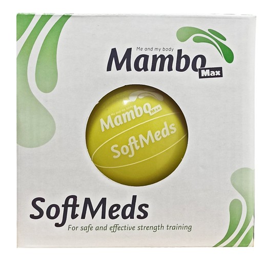 Mambo Max Softmeds AC-3401 Σταθμισμένη Μαλακή Μπάλα Χειρός 1 Τεμάχιο - Yellow/1kg