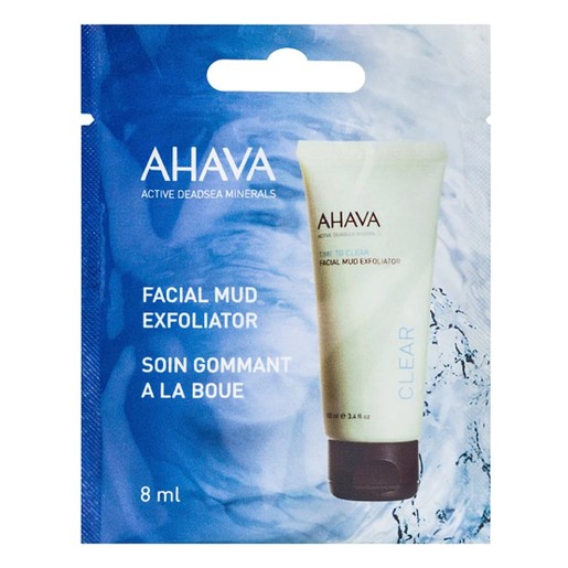 Ahava Time to Clear Single Mud Exfoliator 8ml Ahava Time to Clear Single Mud Exfoliator 8ml