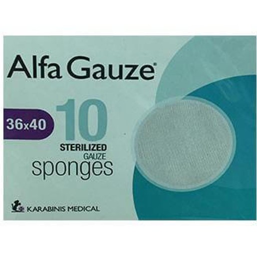 Alfa Gauze Αποστειρωμένη Γάζα Alfa Gauze Αποστειρωμένη Γάζα