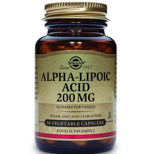 Solgar Alpha Lipoic Acid veg.caps Solgar Alpha Lipoic Acid veg.caps