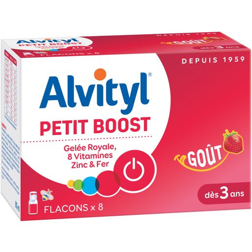 Alvityl Petit Boost Gelee Royal 8 Vitamines Zinc & Fer Φόρμουλα για Τόνωση και Ενέργεια 8 Αμπούλες 10ml Alvityl Petit Boost Gelee Royal 8 Vitamines Zinc & Fer Φόρμουλα για Τόνωση και Ενέργεια 8 Αμπούλες 10ml