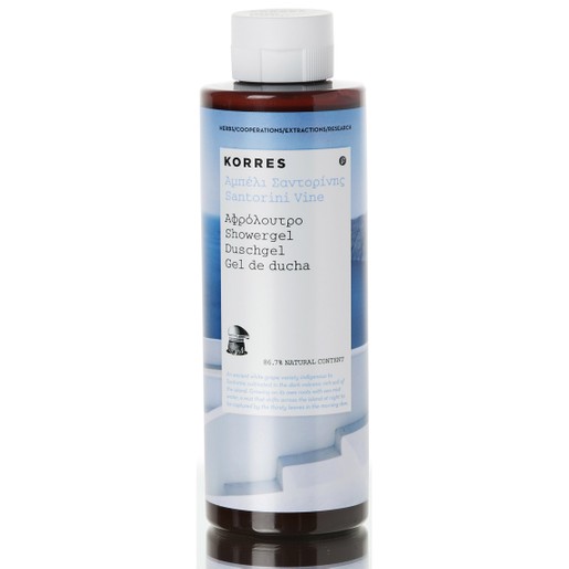 Korres Showergel Santorini Vine 250ml Korres Showergel Santorini Vine 250ml