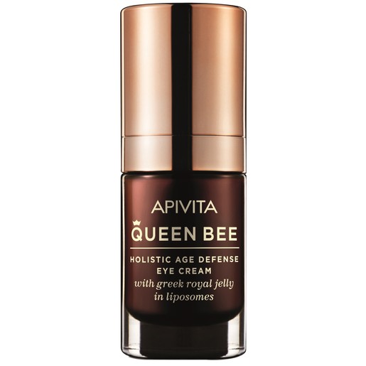 Apivita Queen Bee Holistic Age Defence Eye Cream With Greek Royal Jelly In Liposomes 15ml Apivita Queen Bee Holistic Age Defence Eye Cream With Greek Royal Jelly In Liposomes 15ml