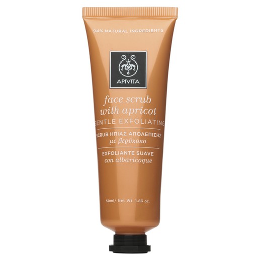 Apivita Face Scrub With Apricot 50ml Apivita Face Scrub With Apricot 50ml