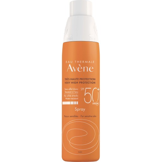 Avene Suncare Very High Protection Spray for Face & Body Spf50+, 200ml