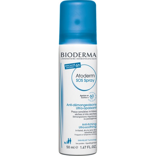 Bioderma Atoderm SOS Spray Η Πρώτη Κίνηση Κατά του Κνησμού για Άμεση Ανακούφιση, Πρόσωπο - Σώμα Bioderma Atoderm SOS Spray Η Πρώτη Κίνηση Κατά του Κνησμού για Άμεση Ανακούφιση, Πρόσωπο - Σώμα