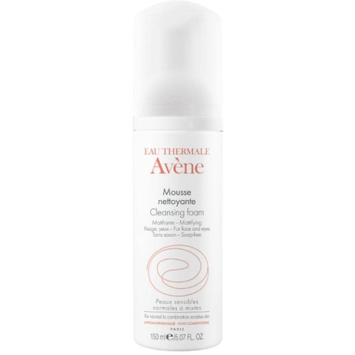 Avene Mousse Nettoyante Αφρός Καθαρισμού για Όλους τους Τύπους Δέρματος 150ml Avene Mousse Nettoyante Αφρός Καθαρισμού για Όλους τους Τύπους Δέρματος 150ml