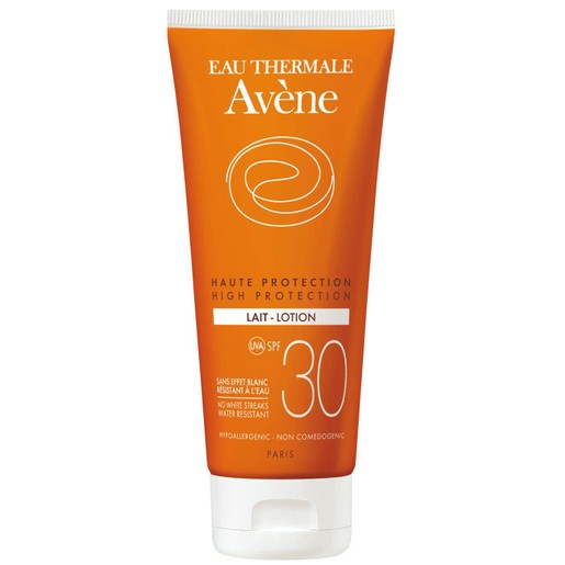 Avene Lait High Protection Spf30 Αντηλιακό Γαλάκτωμα για την Ευαίσθητη Επιδερμίδα του Σώματος 100ml Avene Lait High Protection Spf30 Αντηλιακό Γαλάκτωμα για την Ευαίσθητη Επιδερμίδα του Σώματος 100ml