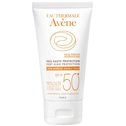 Avene Very High Protection Cream Mineral Spf50+ Πολύ Υψηλή Αντηλιακή Προστασία Προσώπου σε Κρέμα για μη Ανεκτικά Δέρματα 50ml Avene Very High Protection Cream Mineral Spf50+ Πολύ Υψηλή Αντηλιακή Προστασία Προσώπου σε Κρέμα για μη Ανεκτικά Δέρματα 50ml