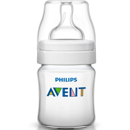 Avent Classic+ Πλαστικό Μπιμπερό 0m+ Μηνών με Πιπίλα Σιλικόνης 125ml Χωρίς BPA SCF560/17 Avent Classic+ Πλαστικό Μπιμπερό 0m+ Μηνών με Πιπίλα Σιλικόνης 125ml Χωρίς BPA SCF560/17