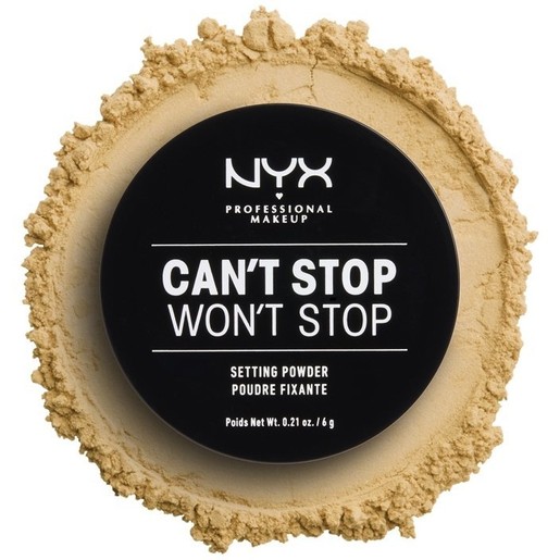 Nyx Can\'t Stop Won\'t Stop Setting Powder 6gr - Banana