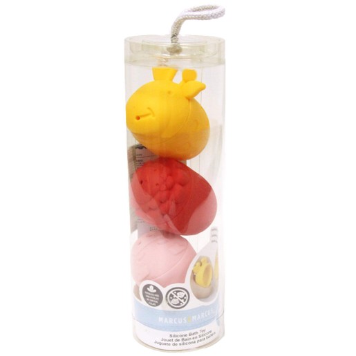 Marcus & Marcus Bath Toys Silicone Bath Toy 0+ Παιχνίδι Μπάνιου 3 Τεμάχια Marcus & Marcus Bath Toys Silicone Bath Toy 0+ Παιχνίδι Μπάνιου 3 Τεμάχια