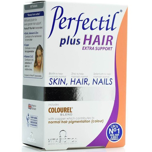 Vitabiotics Perfectil Plus Hair Extra Support 60tabs Vitabiotics Perfectil Plus Hair Extra Support 60tabs