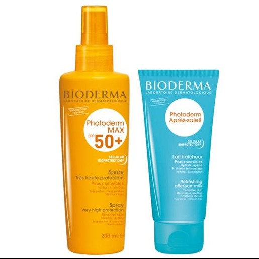 Bioderma Photoderm Max Spray Spf50+ 200ml & Δώρο Apres Soleil 100ml Bioderma Photoderm Max Spray Spf50+ 200ml & Δώρο Apres Soleil 100ml