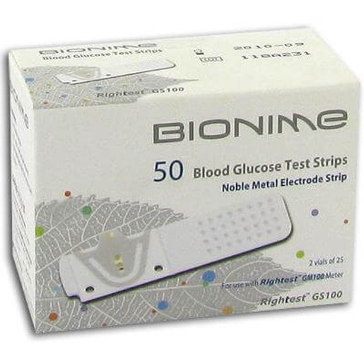 Bionime Ταινίες Μέτρησης Γλυκόζης Αίματος GS 700 50Strips Bionime Ταινίες Μέτρησης Γλυκόζης Αίματος GS 700 50Strips