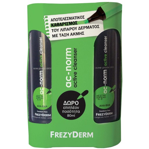 Frezyderm Ac-Norm Active Cleanser 200ml & Δώρο Επιπλέον Ποσότητα 80ml Frezyderm Ac-Norm Active Cleanser 200ml & Δώρο Επιπλέον Ποσότητα 80ml