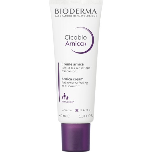 Bioderma Cicabio Arnica+ Cream Καταπραϋντική Φροντίδα που Βοηθά να Εξαλειφθούν Οιδήματα, Μώλωπες & Μελανιές 40ml