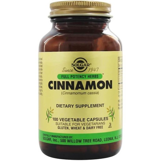 Solgar Cinnamon 100 veg.caps Solgar Cinnamon 100 veg.caps