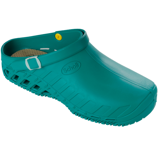 Scholl Shoes Clog Evo Πράσινο Επαγγελματικά Παπούτσια, Χαρίζουν Σωστή Στάση & Φυσικό Χωρίς Πόνο Βάδισμα 1 Ζευγάρι