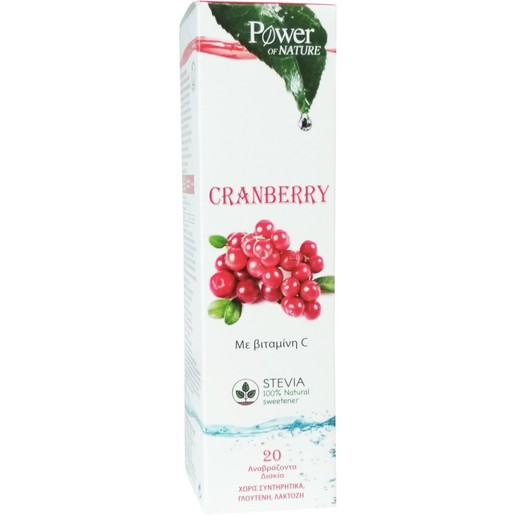 Power Health Power of Nature Cranberry Stevia 20 Effer. tabs Power Health Power of Nature Cranberry Stevia 20 Effer. tabs
