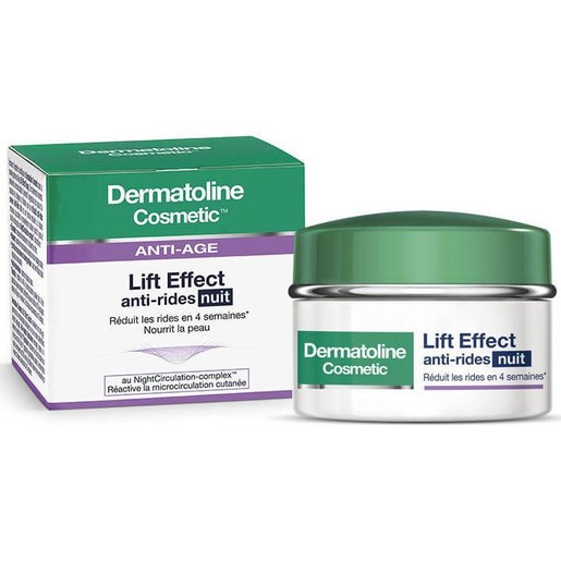 Dermatoline Cosmetic Anti-Age Lift Effect Night Cream Αντιρυτιδική Κρέμα Νύχτας, Μειώνει Ορατά τις Ρυτίδες της Επιδερμίδας 50m Dermatoline Cosmetic Anti-Age Lift Effect Night Cream Αντιρυτιδική Κρέμα Νύχτας, Μειώνει Ορατά τις Ρυτίδες της Επιδερμίδας 50m