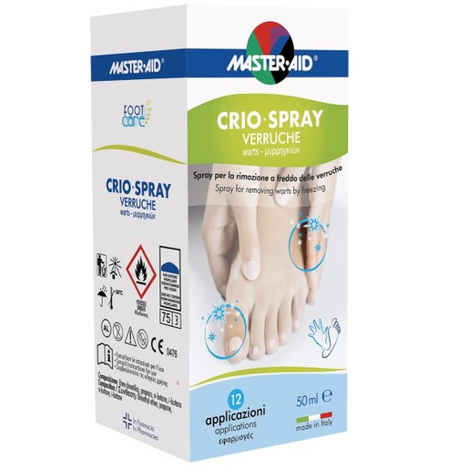 Master Aid Crio Spray for Removing Warts Freezing 50ml