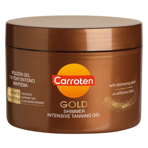 Carroten Gold Shimmer Intensive Tanning Gel 150ml Carroten Gold Shimmer Intensive Tanning Gel 150ml