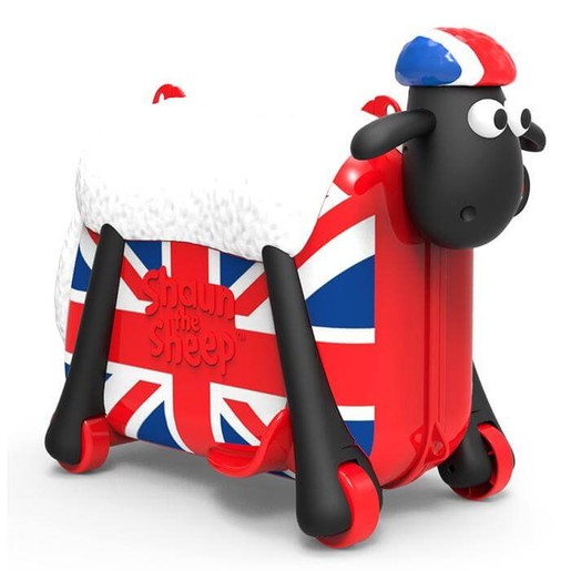 Shaun the Sheep Βαλίτσα με την Αγγλική Σημαία Shaun the Sheep Βαλίτσα με την Αγγλική Σημαία