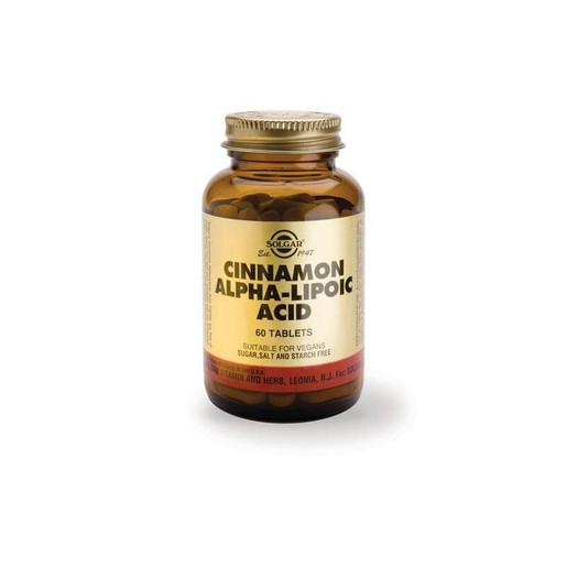 Solgar Cinnamon-Alpha Lipoic Acid 60 tabs Solgar Cinnamon-Alpha Lipoic Acid 60 tabs