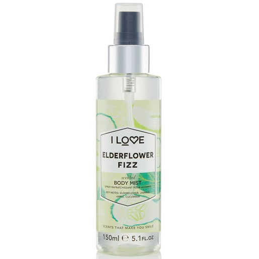 I love... Elderflower Fizz Scented Body Mist Αρωματικό Spray 150ml I love... Elderflower Fizz Scented Body Mist Αρωματικό Spray 150ml