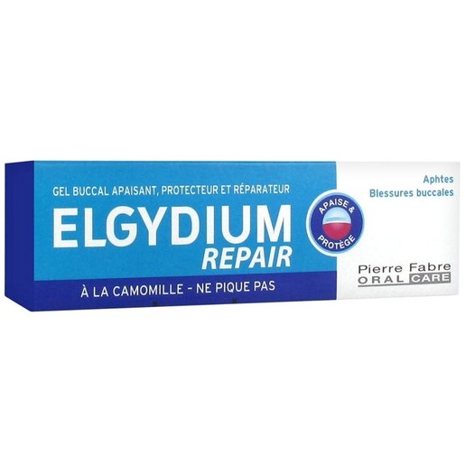 Elgydium Repair Προστατευτική Επανορθωτική Καταπραυντική Στοματική Γέλη 15ml
