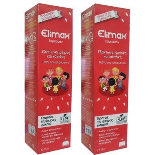 Elimax Σαμπουάν για τις ψείρες 2τεμ 2x100ml Elimax Σαμπουάν για τις ψείρες 2τεμ 2x100ml