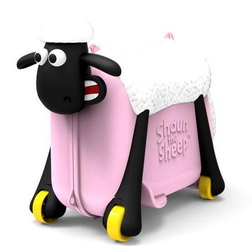 Shaun the Sheep Βαλίτσα σε Ροζ Χρώμα Shaun the Sheep Βαλίτσα σε Ροζ Χρώμα
