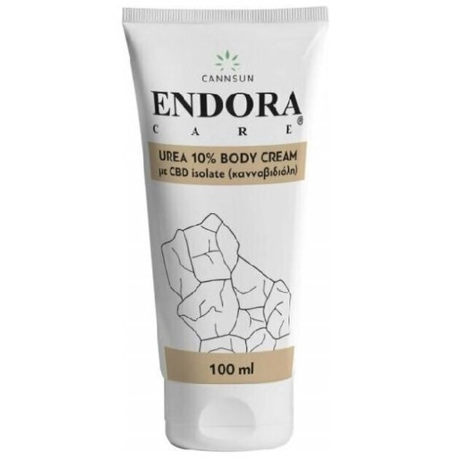 Cannsun Endora Care Urea 10% Body Cream με CBD Isolate 100ml