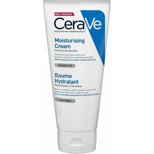 CeraVe Moisturising Cream Ενυδατική Κρέμα - Βάλσαμο Προσώπου & Σώματος για Ξηρή - Πολύ Ξηρή Επιδερμίδα CeraVe Moisturising Cream Ενυδατική Κρέμα - Βάλσαμο Προσώπου & Σώματος για Ξηρή - Πολύ Ξηρή Επιδερμίδα