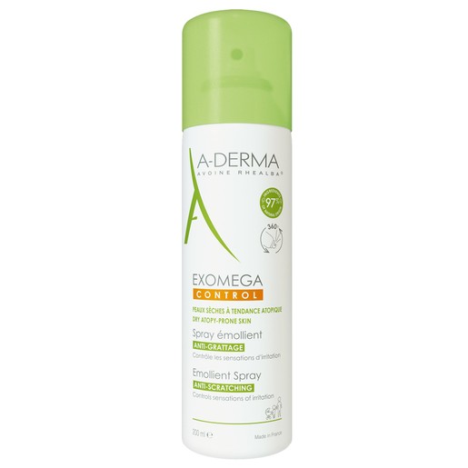 A-Derma Exomega Control Emollient Spray 200ml A-Derma Exomega Control Emollient Spray 200ml
