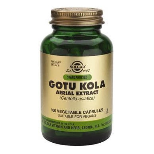 Solgar Std Gotu Kola Aerial Extract 100 veg.caps Solgar Std Gotu Kola Aerial Extract 100 veg.caps