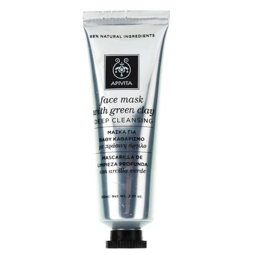 Face Mask With Green Clay 50ml - Apivita Face Mask With Green Clay 50ml - Apivita