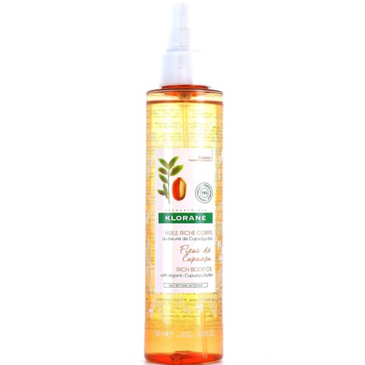 Klorane Huile Seche Corps Fleur d\' Cupuacu Πλούσιο Έλαιο Σώματος από Άνθος Cupuacu 150ml Klorane Huile Seche Corps Fleur d\' Cupuacu Πλούσιο Έλαιο Σώματος από Άνθος Cupuacu 150ml