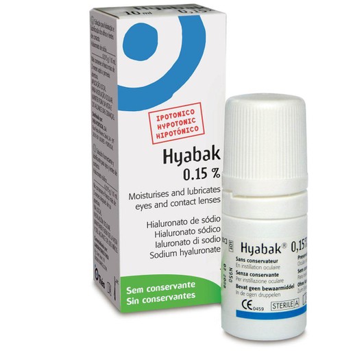 Hyabak Protector Οφθαλμικές Σταγόνες με Υαλουρονικό Νάτριο 0.15% Hyabak Protector Οφθαλμικές Σταγόνες με Υαλουρονικό Νάτριο 0.15%