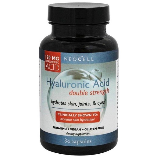 Neocell Hyaluronic Acid Double Strength 120mg 30Caps Neocell Hyaluronic Acid Double Strength 120mg 30Caps