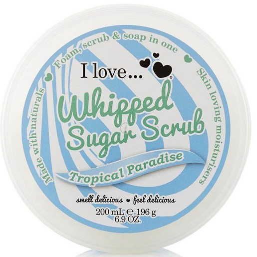 I love... Whipped Sugar Scrub Ενυδατικό Απολεπιστικό Σώματος με Ζάχαρη & Φυσικά Συστατικά 200ml I love... Whipped Sugar Scrub Ενυδατικό Απολεπιστικό Σώματος με Ζάχαρη & Φυσικά Συστατικά 200ml
