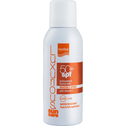 Luxurious Suncare Antioxidant Sunscreen Invisible Spray Spf50+, Διάφανο Spray Σώματος Πολύ Υψηλής Αντηλιακής Προστασίας 100ml Luxurious Suncare Antioxidant Sunscreen Invisible Spray Spf50+, Διάφανο Spray Σώματος Πολύ Υψηλής Αντηλιακής Προστασίας 100ml