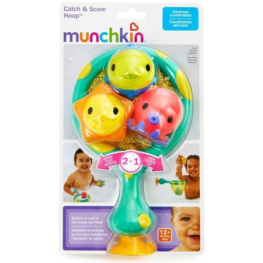 Munchkin Catch & Score Hoop Δύο Κλασικά Παιχνίδια Μπάνιου Δίχτυ & Μπουγελόφατσες Munchkin Catch & Score Hoop Δύο Κλασικά Παιχνίδια Μπάνιου Δίχτυ & Μπουγελόφατσες