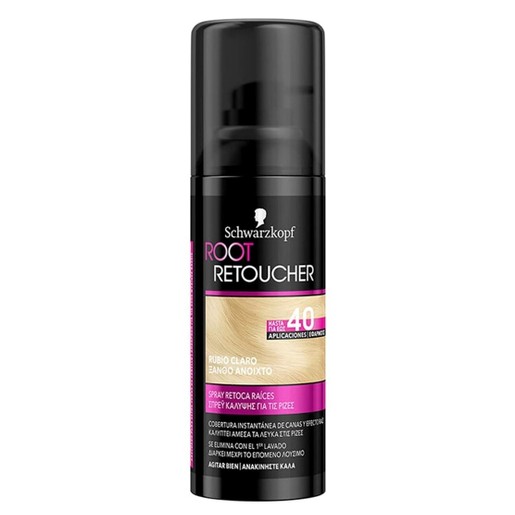 Schwarzkopf Root Retoucher Spray που Καλύπτει τα Λευκά στις Ρίζες, Ξανθό Ανοιχτό 120ml Schwarzkopf Root Retoucher Spray που Καλύπτει τα Λευκά στις Ρίζες, Ξανθό Ανοιχτό 120ml
