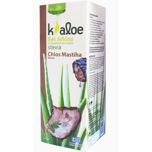 Kaloe Gel Αλόης με Μαστίχα Χίου & Γλυκαντικά Από το Φυτό Stevia 1Lt Kaloe Gel Αλόης με Μαστίχα Χίου & Γλυκαντικά Από το Φυτό Stevia 1Lt