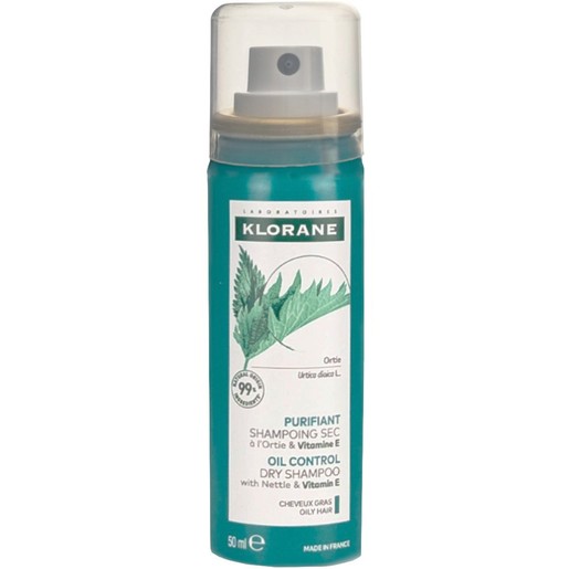 Klorane Nettle Dry Shampoo Oily Hair Travel Size 50ml